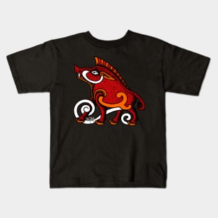 Wild Pictish War Boar Kids T-Shirt